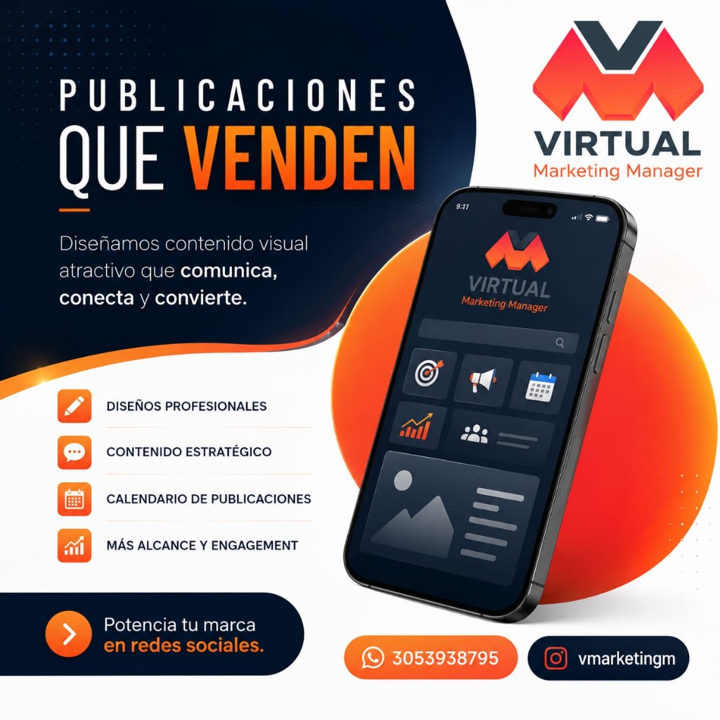 Publicaciones que venden — Virtual Marketing Manager