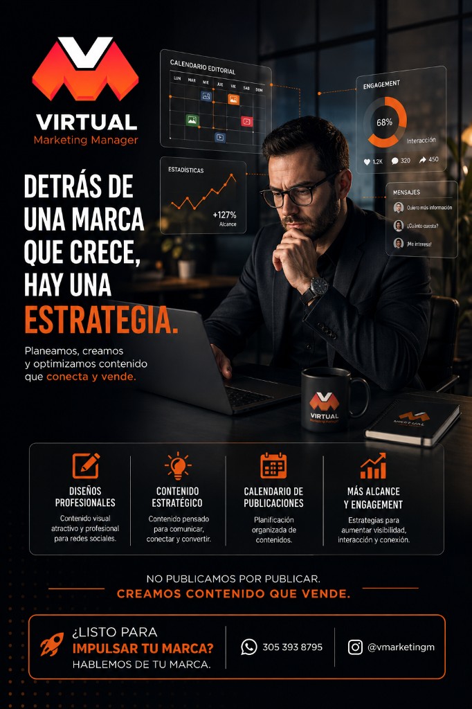 Detrás de una marca que crece hay una estrategia — Virtual Marketing Manager